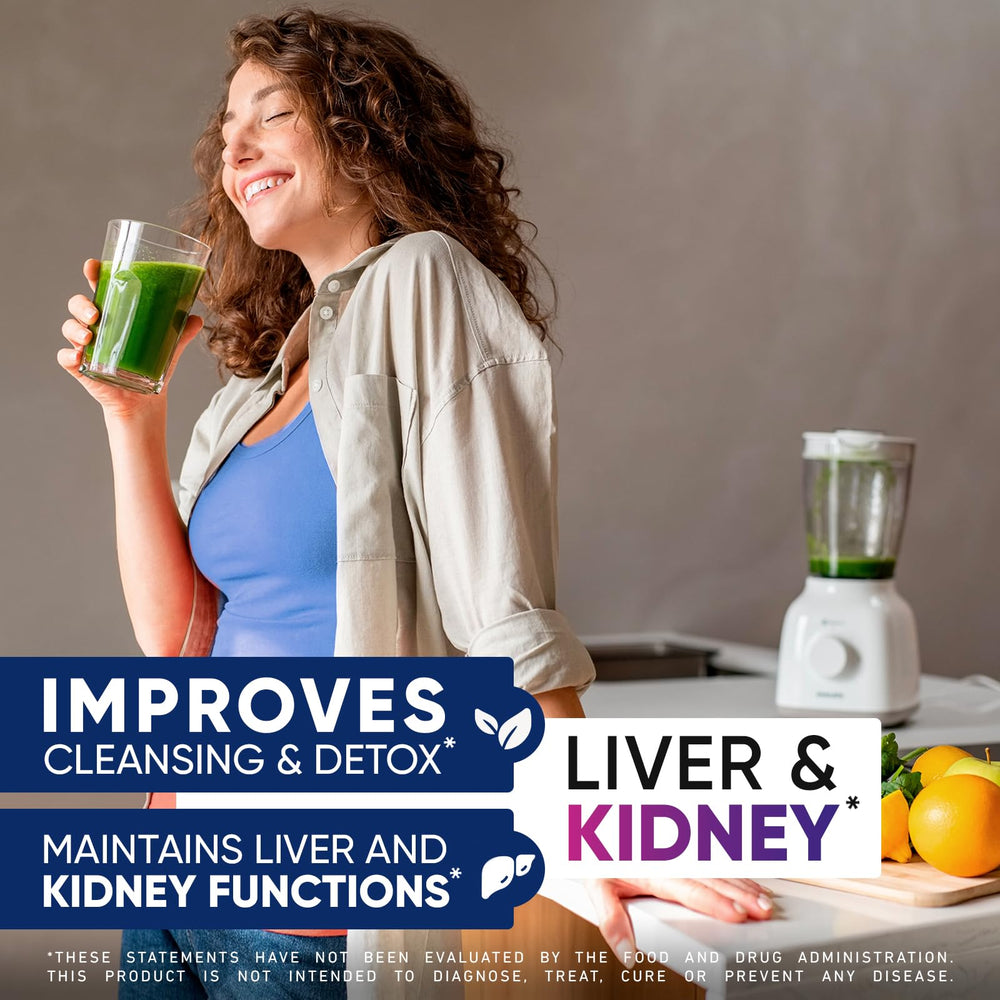 Illustration of liver detox support from liposomal glutathione