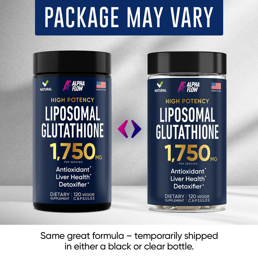 Packaging showing powder and liquid alternative option