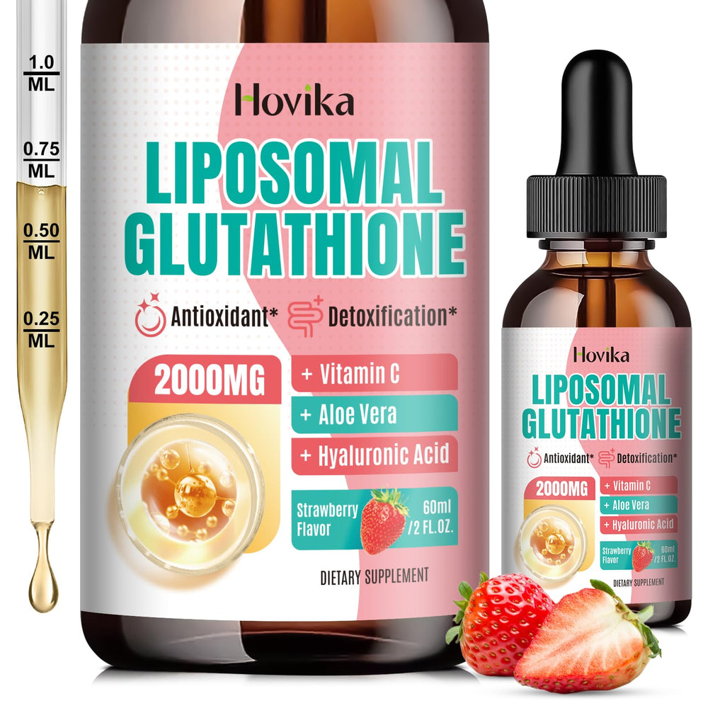 Liposomal Glutathione 2000mg strawberry 2oz bottle
