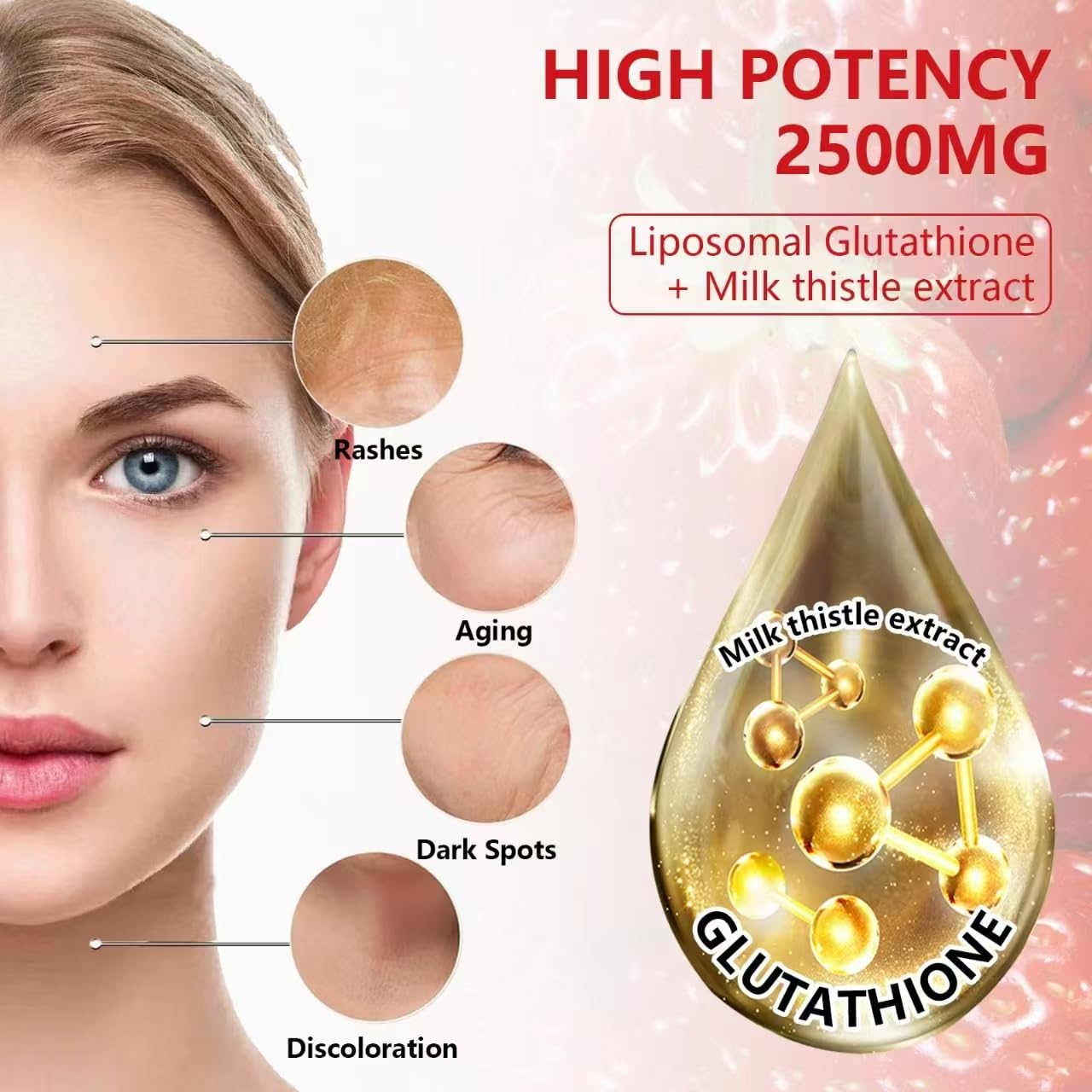 L-Glycine being added to liposomal glutathione gummies