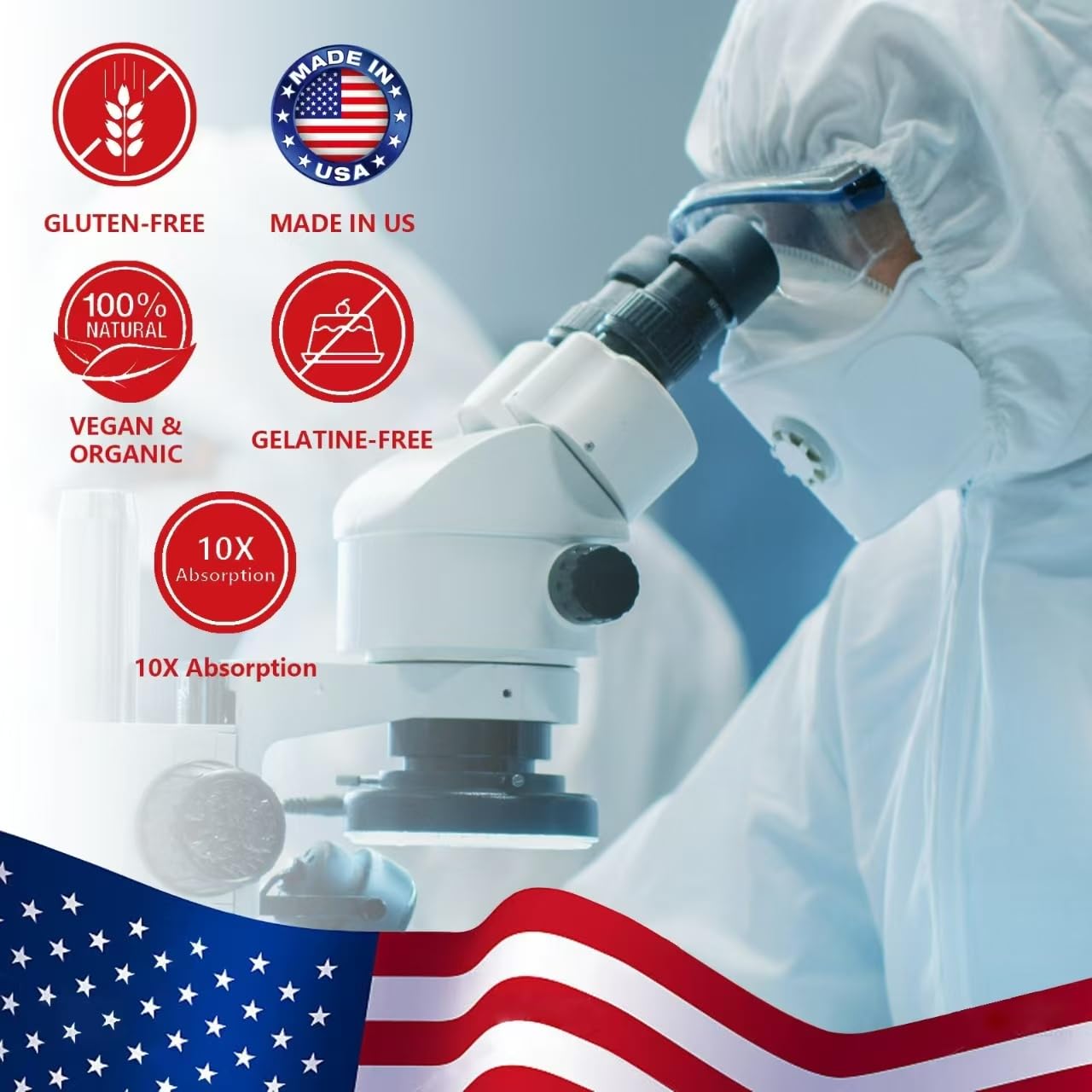 Gummy with skin glow and anti aging benefits visualization