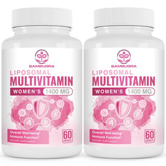 Front view bottle of Liposomal Multivitamin for Women 1400mg