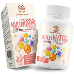 Liposomal multivitamin for women 50+ with 60 capsules