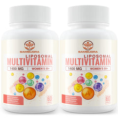 Front view of Liposomal Multivitamin for Women 50+ bottle