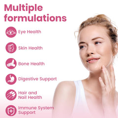 Concept image illustrating liposomal delivery technology for women's multivitamin