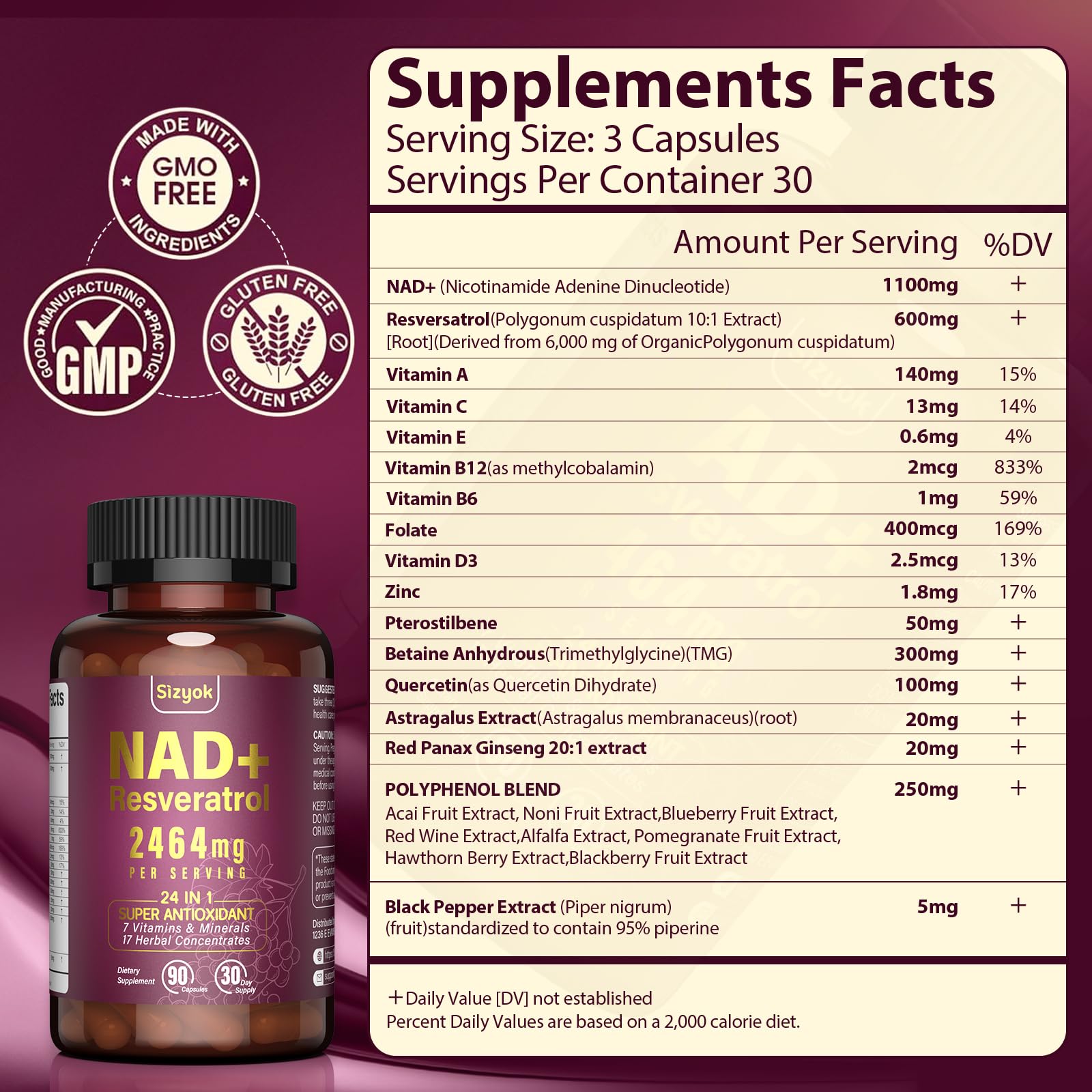 Liposomal NAD+ capsule close-up highlighting texture