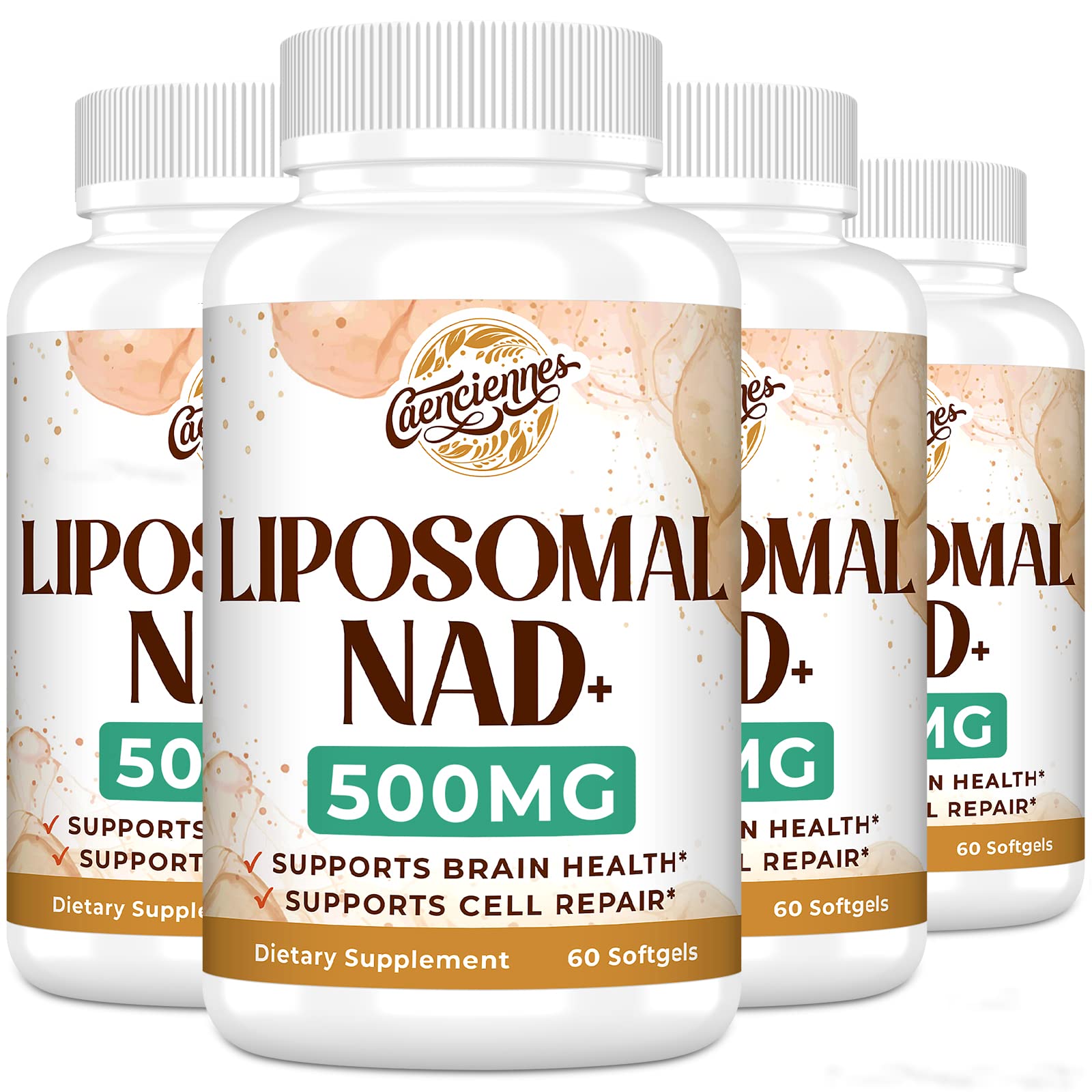 Liposome-encapsulated NAD+ 500 mg soft gel