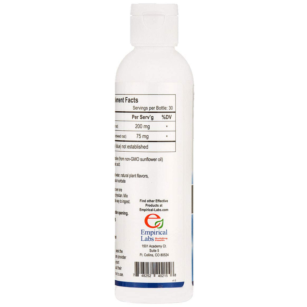 Product shot showing Liposomal Curcumin/Resveratrol bottle with packaging