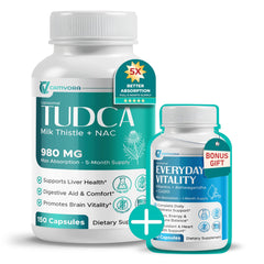 Liposomal TUDCA with Milk Thistle and NAC bottle—max absorption, 150 capsules