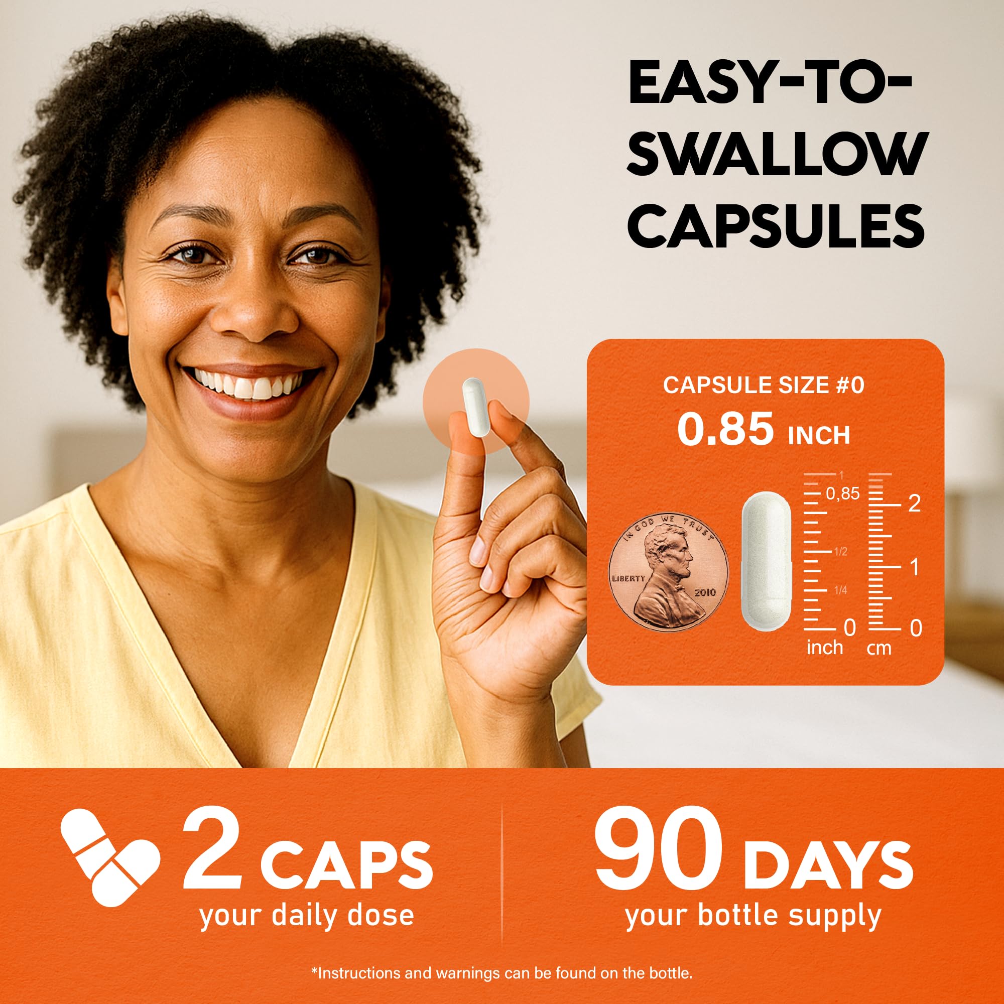 Made in USA and GMP facility badge on packaging