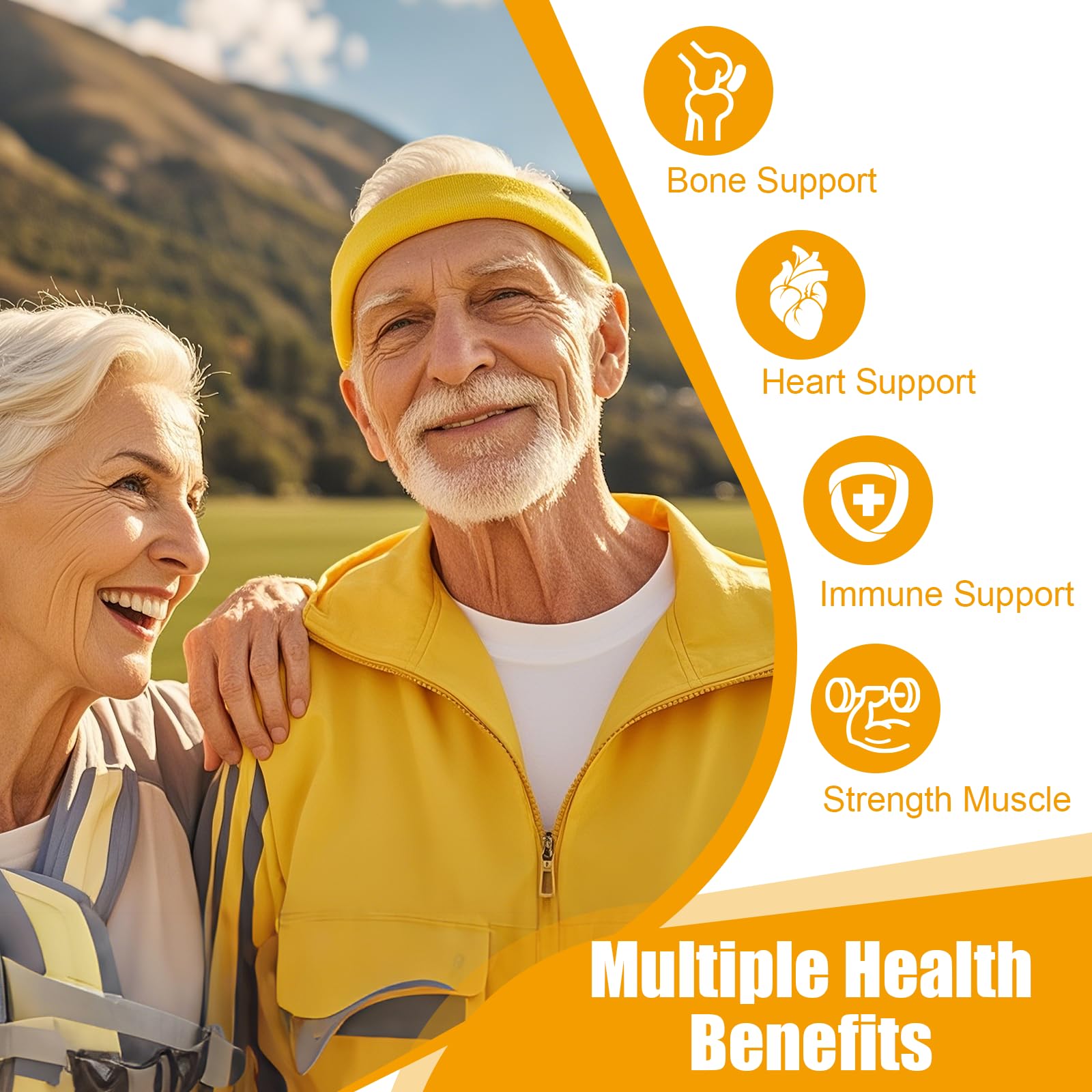 Ingredients including calcium, magnesium, zinc and omega-3