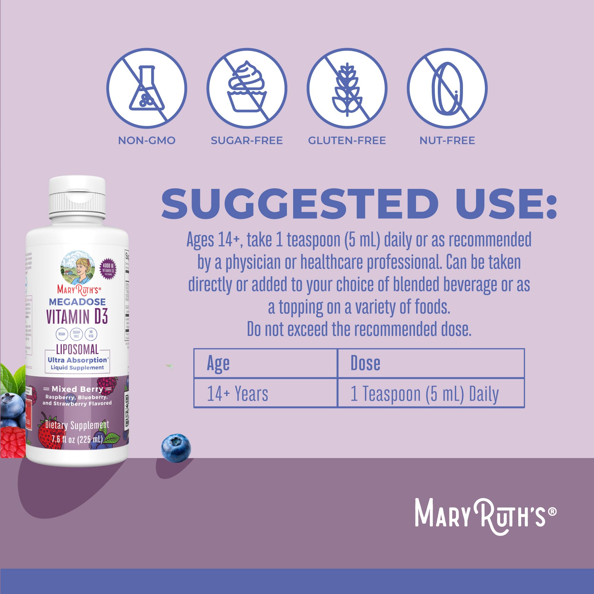 Graphic showing ultra-absorption liposomal Vitamin D3