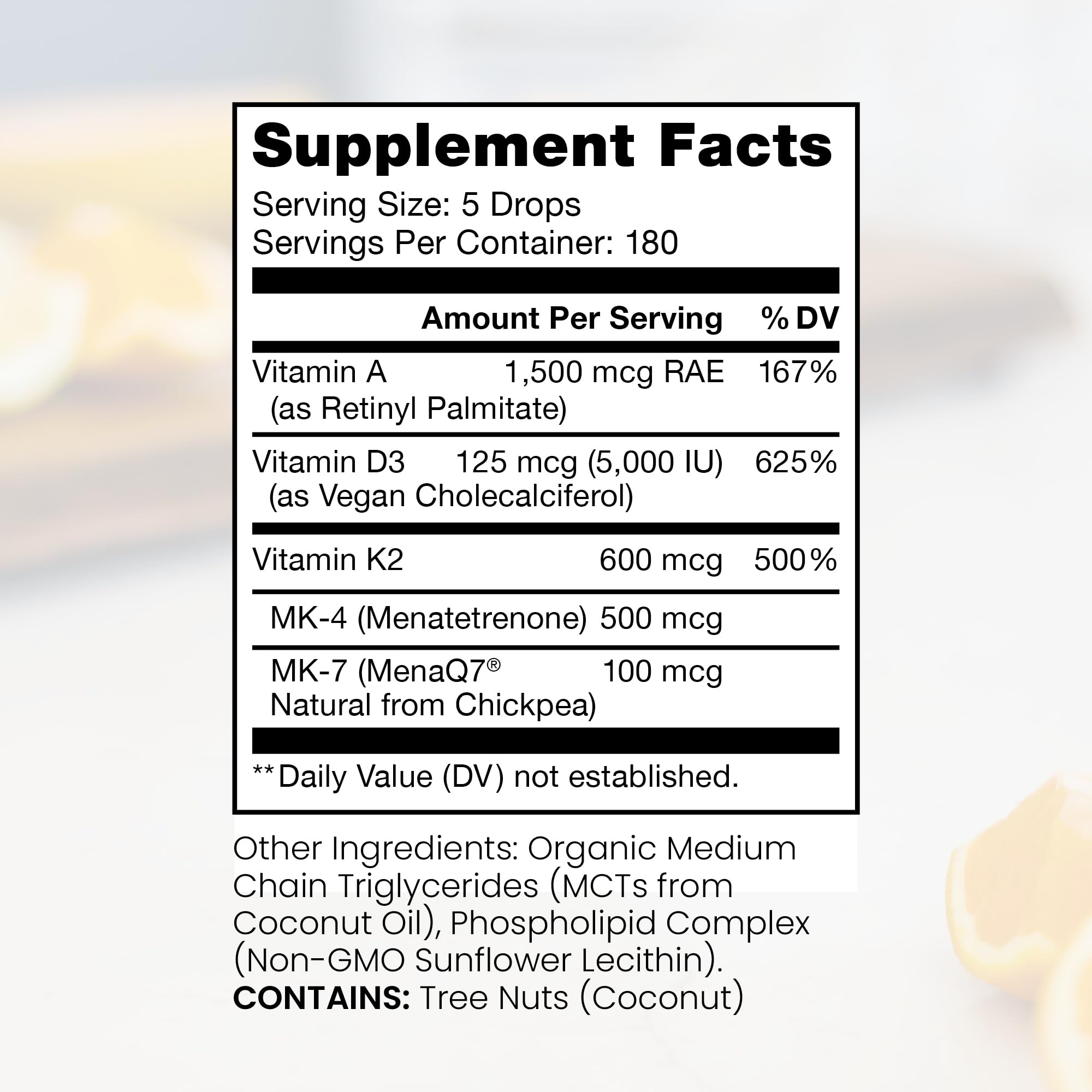 Illustration of liposomal Vitamin D3 from vegan cholecalciferol