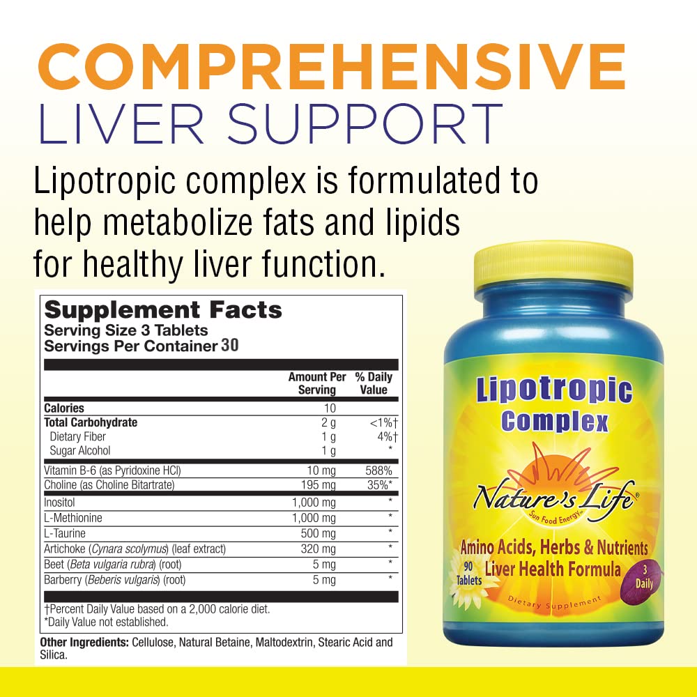 Lipotropic Complex product label showing Non-GMO claim
