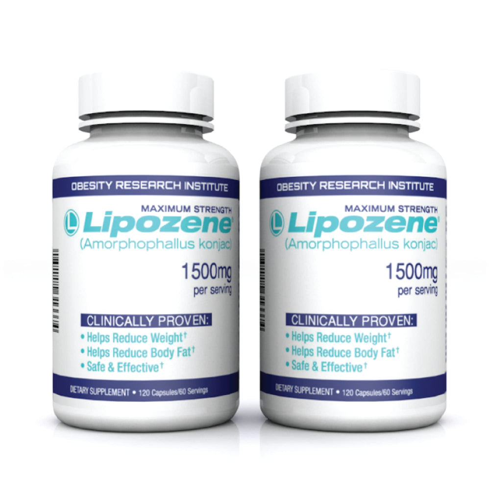 Lipozene bottle front for daily weight management support