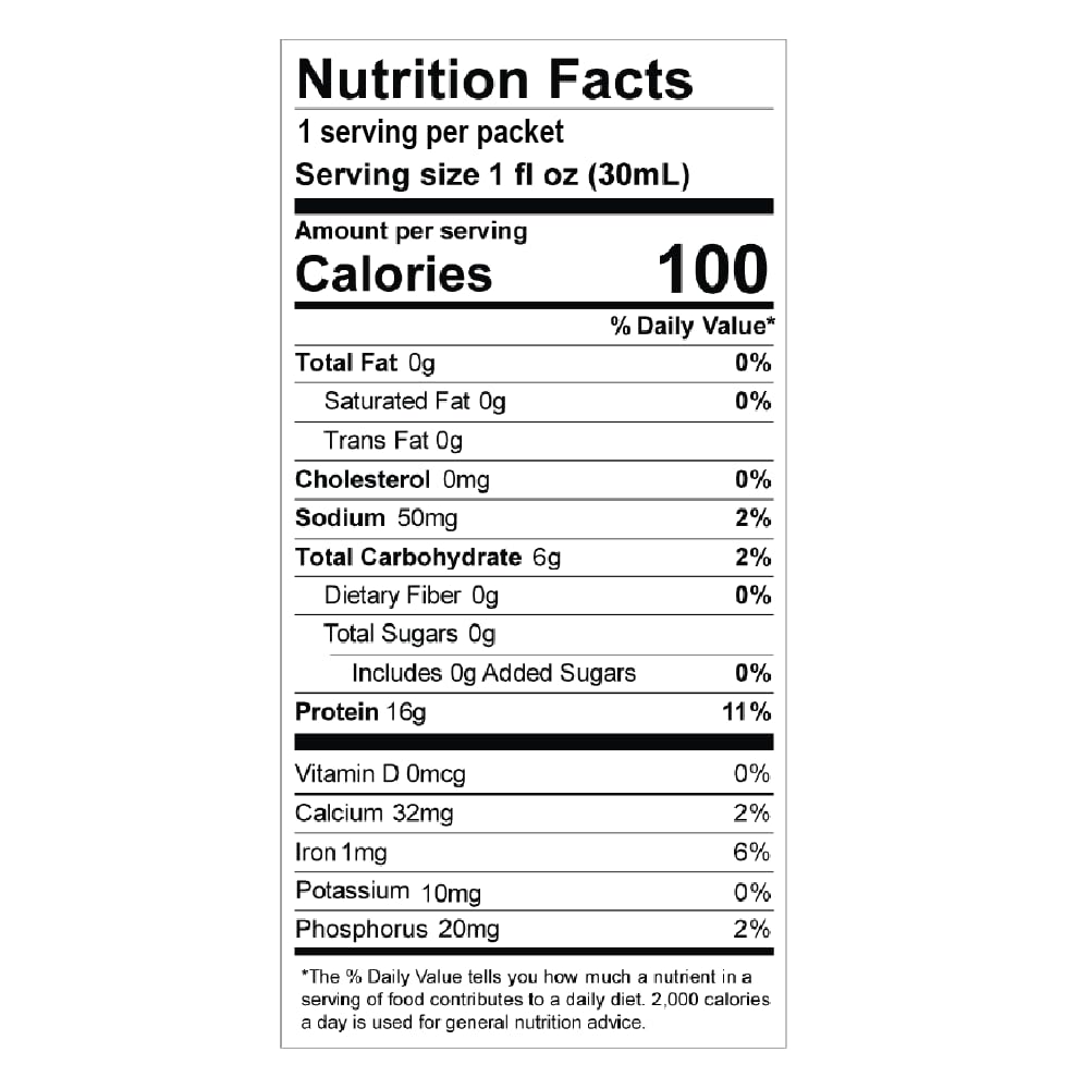 LiquaCel grape packet close-up highlights single-serving convenience