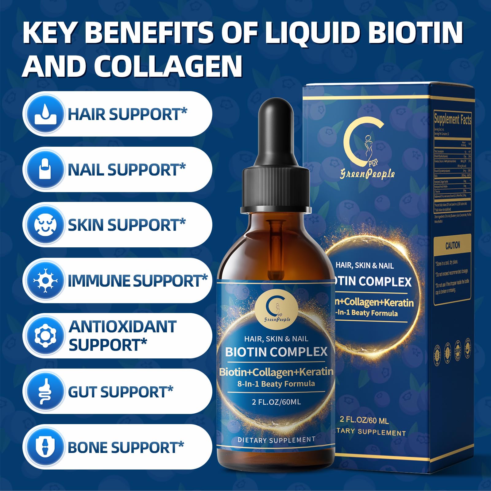 Dropper dispensing a 2 ml dose of liquid drops