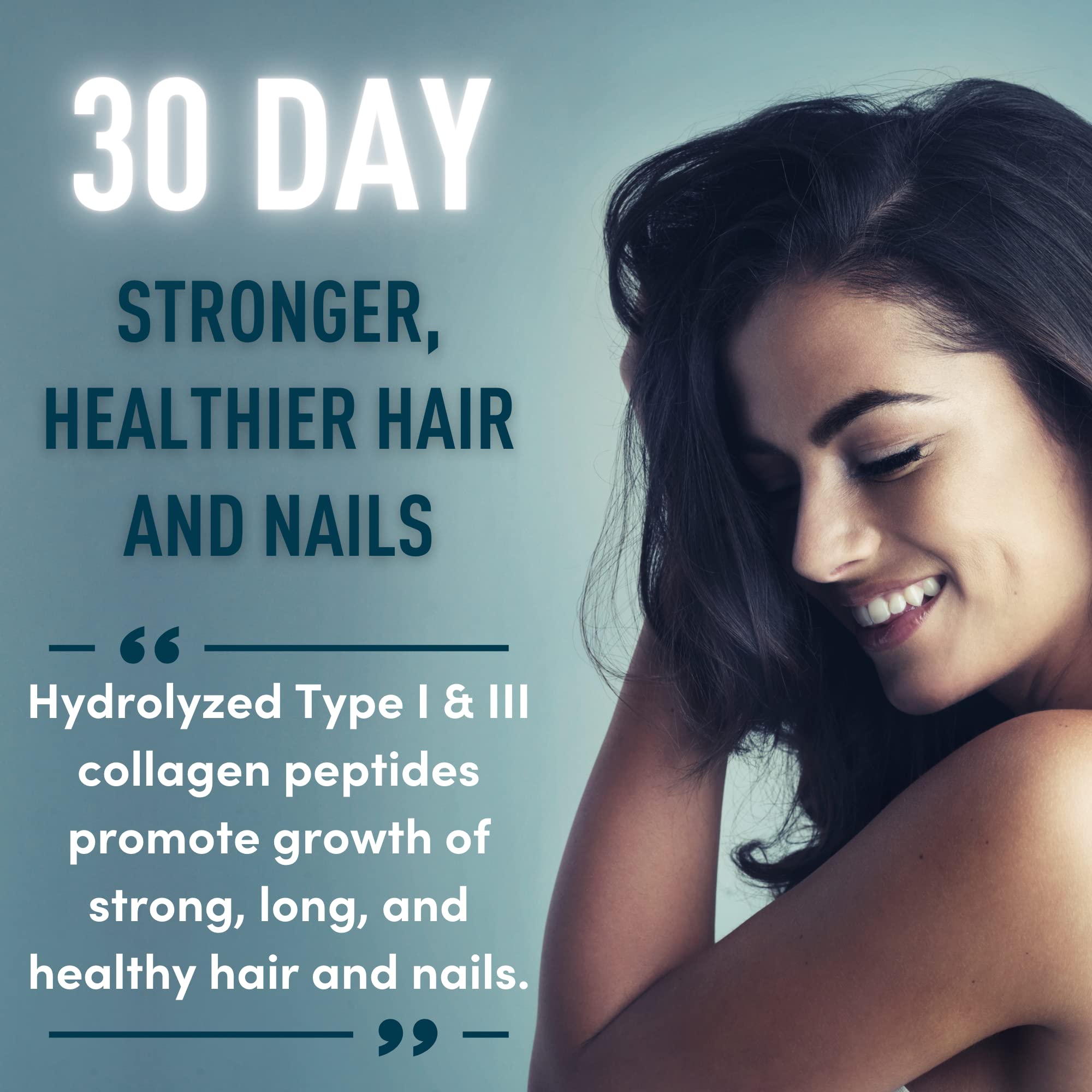 Dropper dispensing lemon biotin and collagen liquid