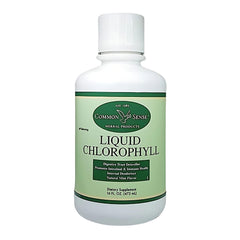 Bottle of Liquid Chlorophyll 16oz with Natural Mint Flavor