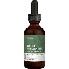 Front view of Liquid Chlorophyll Drops 1 mL bottle