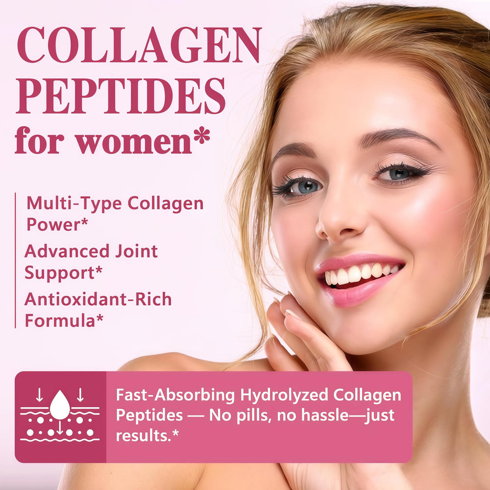 Green tea extract and black seed oil with collagen