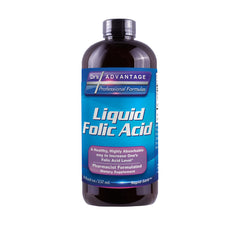 Liquid Folic Acid 800 mcg bottle front view