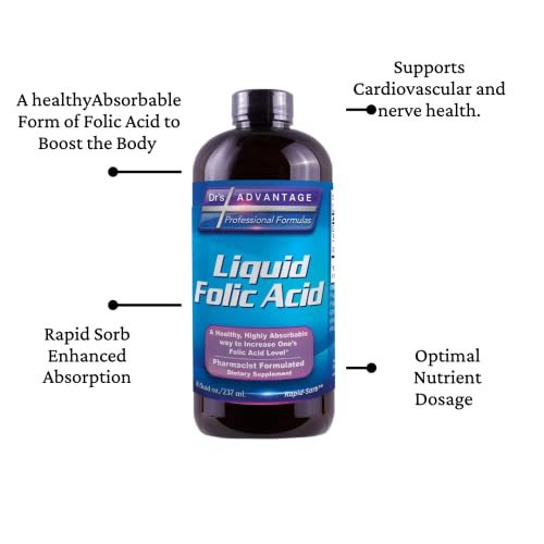 Vitamin B folic acid supplement dosage information