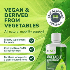 Vegan-friendly, non-GMO labeling on the product bottle