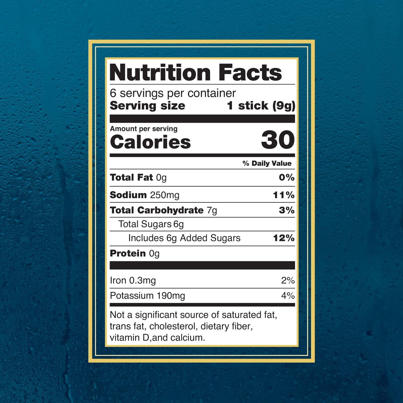 Single-serving hydration packets for Hot Chocolate flavor