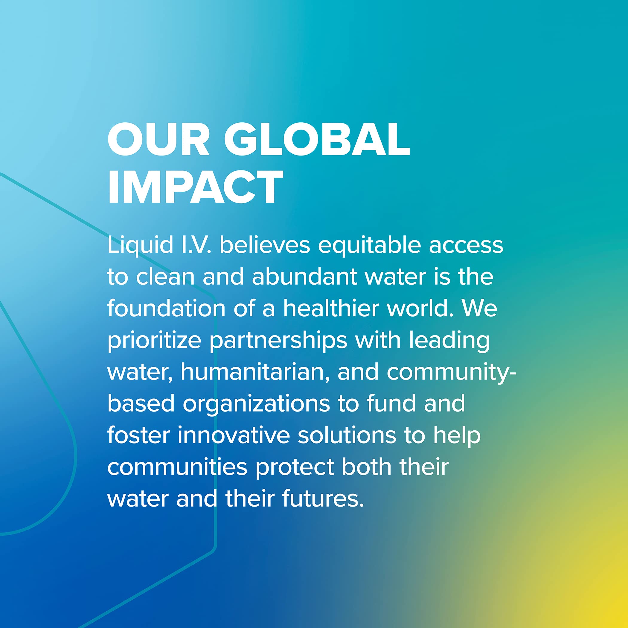 Prepared Lemon Lime hydration drink in a glass