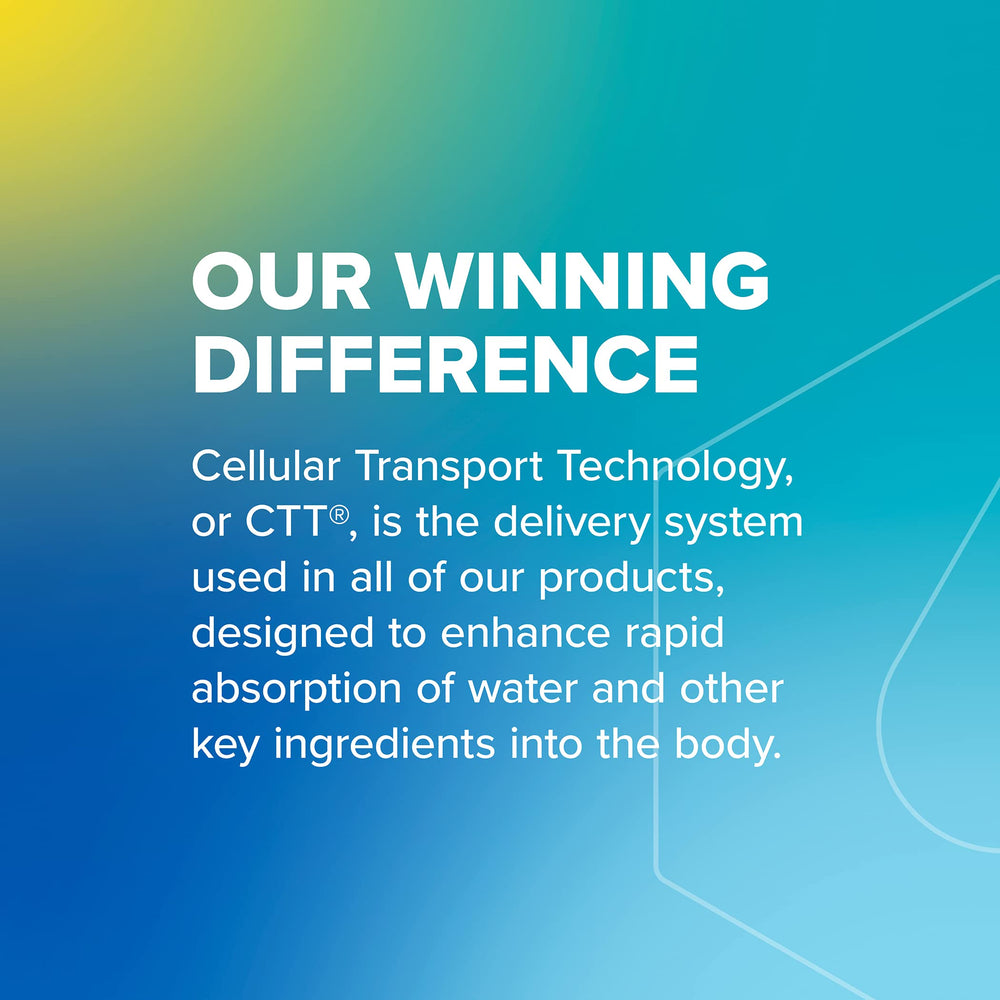 Sticks ready to mix in a glass of water