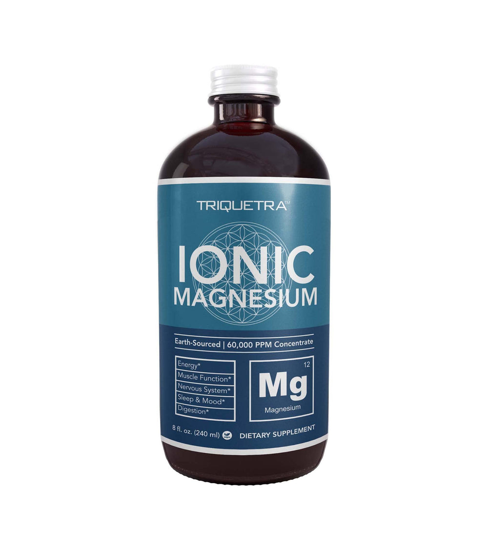 Liquid Magnesium 8 oz bottle - front view