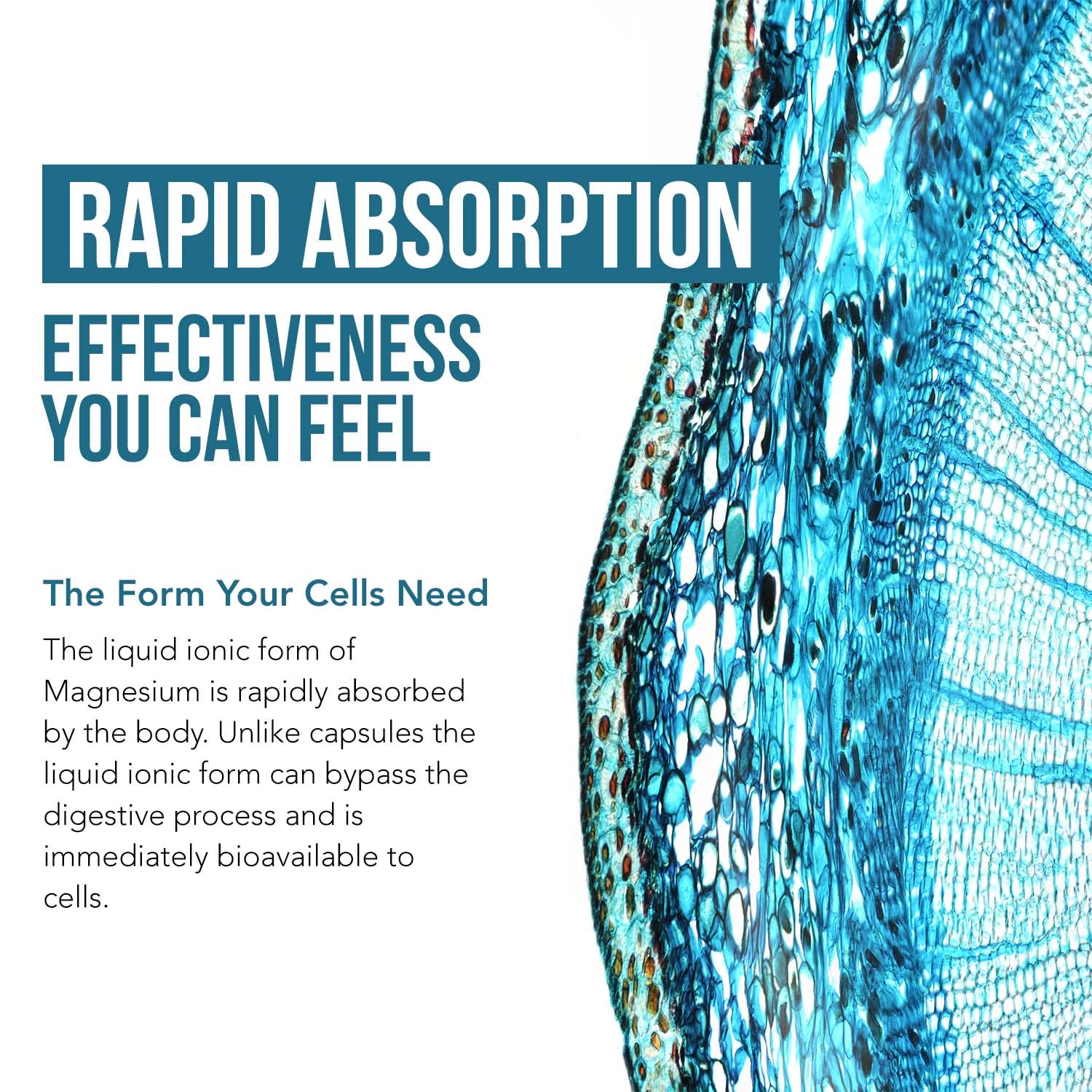 Pouring liquid magnesium chloride into a glass