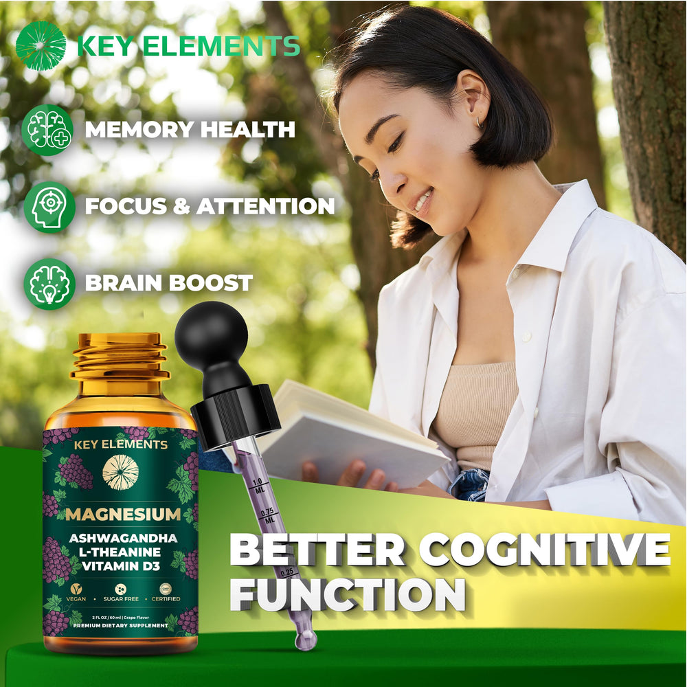 Calm focus and cognitive function boost with Ashwagandha