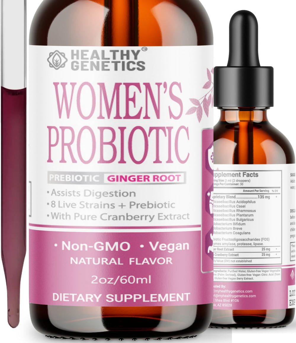 Liquid Probiotics for Women bottle - hero image