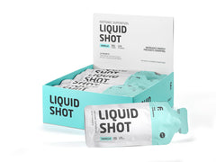 Liquid Shot being consumed by a runner