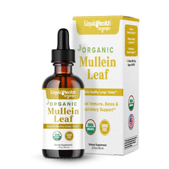 LIQUIDHEALTH Mullein Leaf Extract Drops bottle front view
