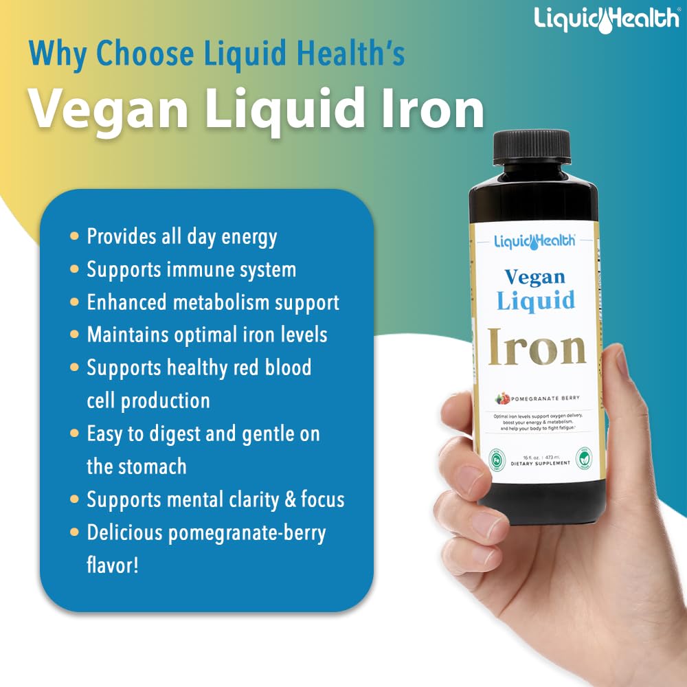 Pregnancy and postnatal benefits of LIQUIDHEALTH iron supplement