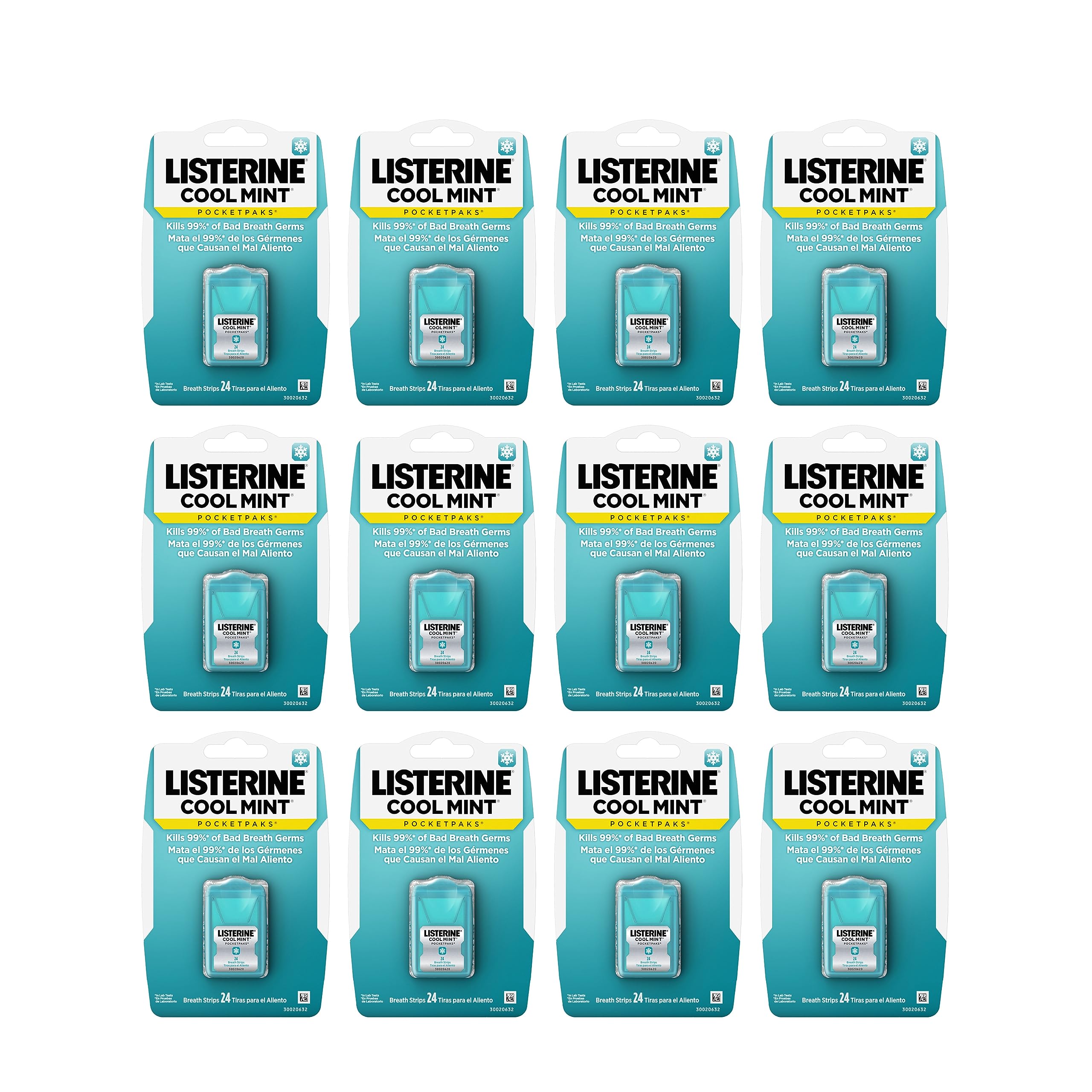 Main image of Listerine Cool Mint PocketPaks Breath Strips