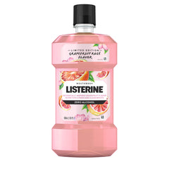 Front view of Listerine Zero Alcohol Mouthwash Grapefruit Rose 500 mL