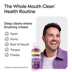 ADA Seal of Acceptance icon with Listerine Total Care