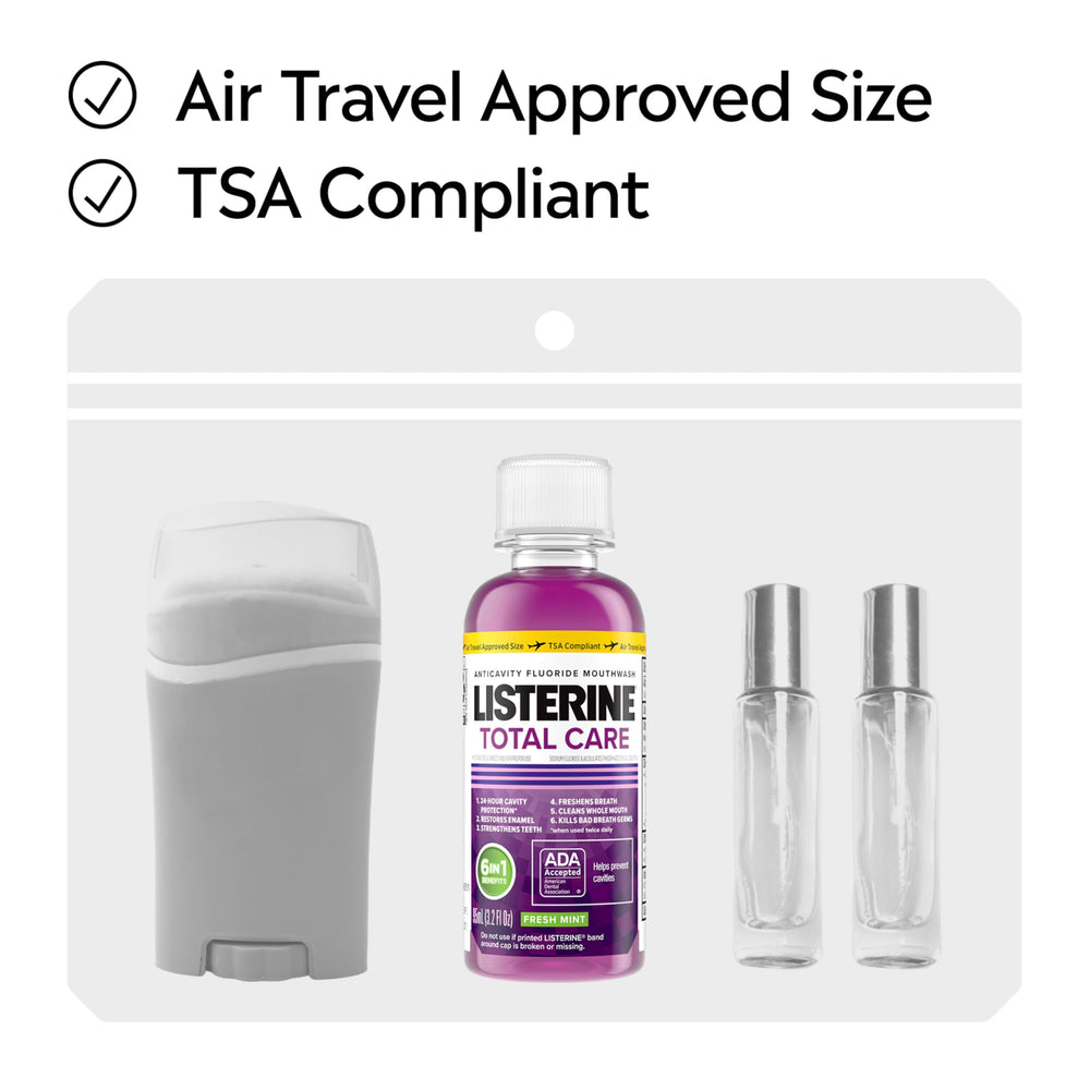 Six benefits in one rinse highlighted on Listerine Total Care