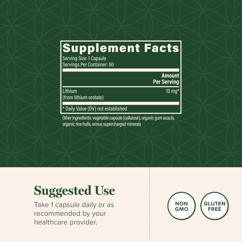 Packaging showing vegan-friendly, non-GMO and gluten-free icons