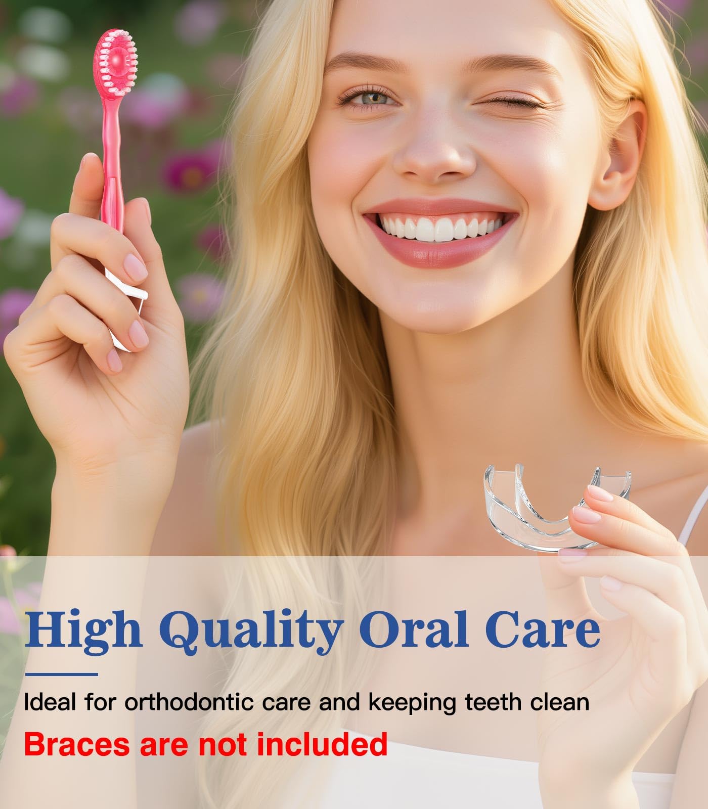 Disposable mini toothbrushes 48-pack with mixed flavors