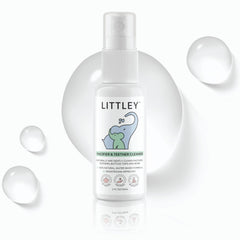 Hero image of Littley Pacifier & Teether Cleaner with HOCl label