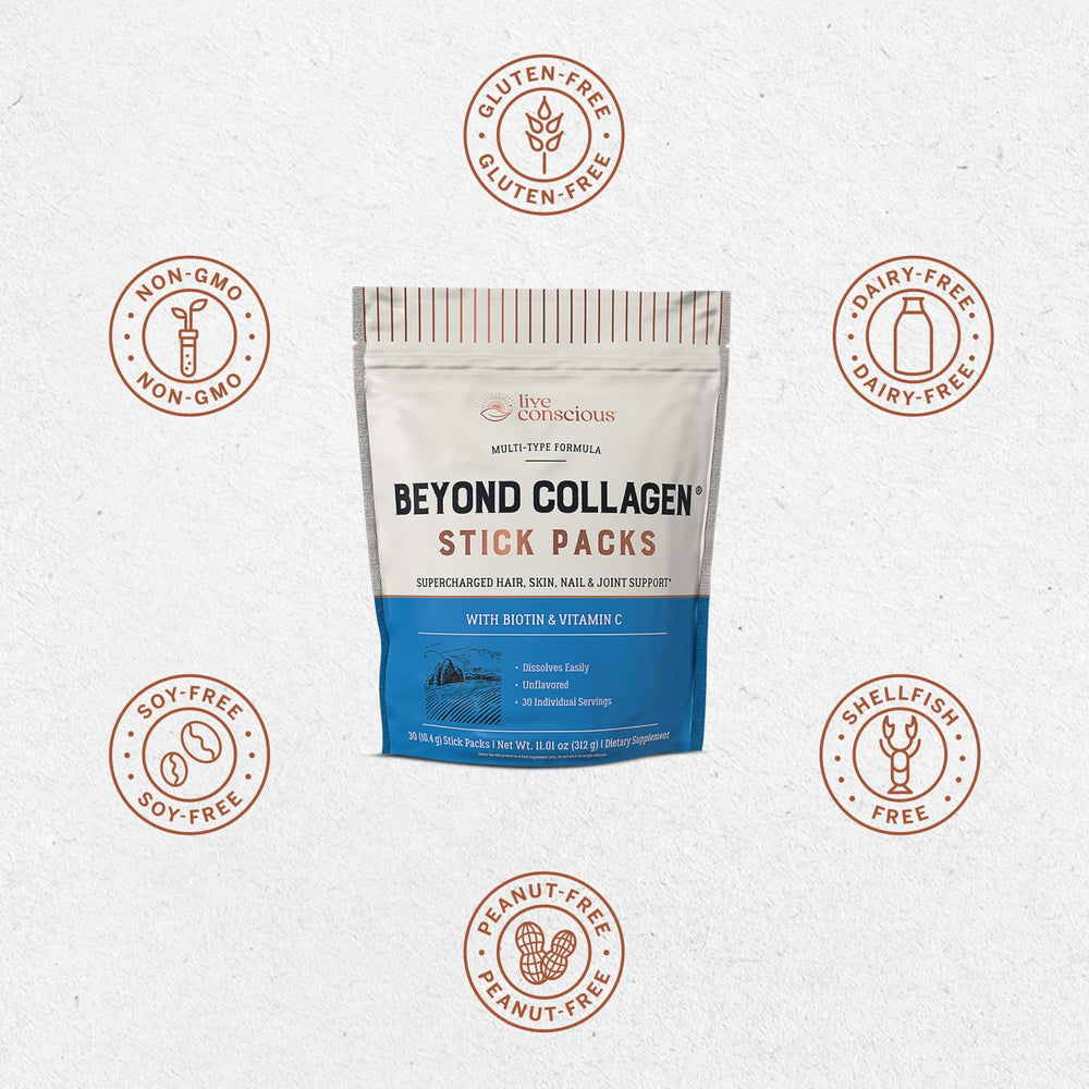 Diagram of 19 amino acids, vitamin C and biotin in the formula