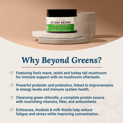 Matcha greens blend featured in a glass