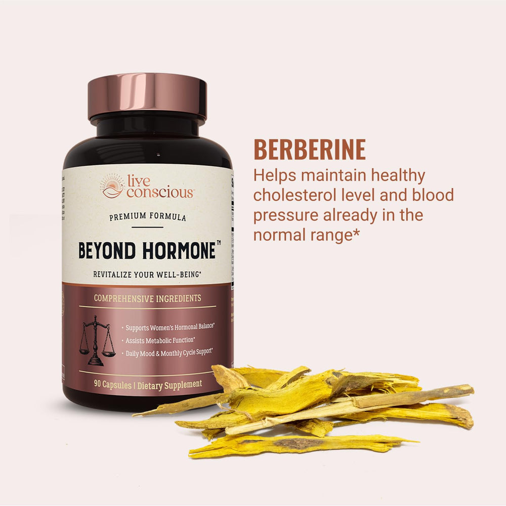 DIM, chaste tree berry, and maca root ingredients