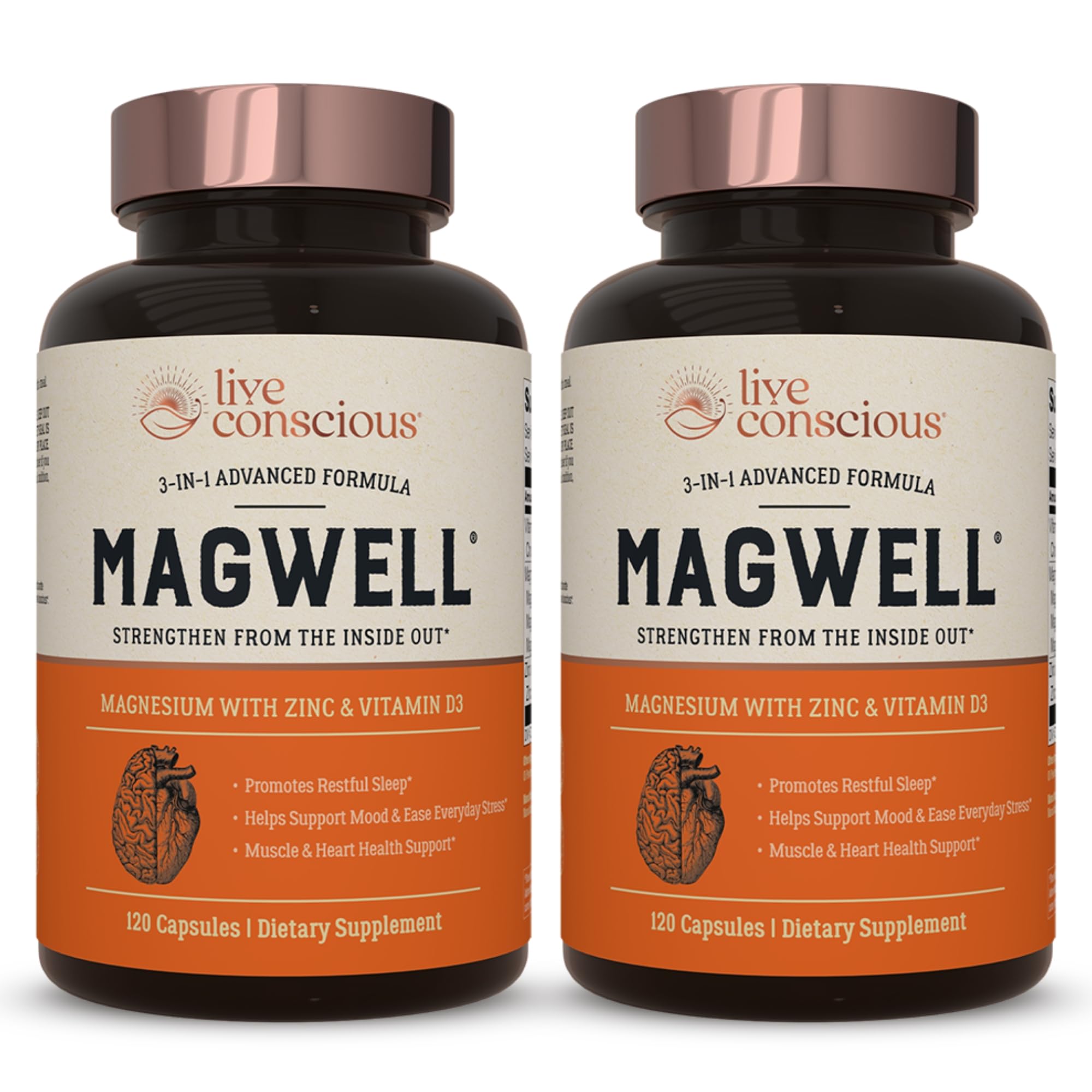 Live Conscious MagWell bottle pour for easy daily bone support