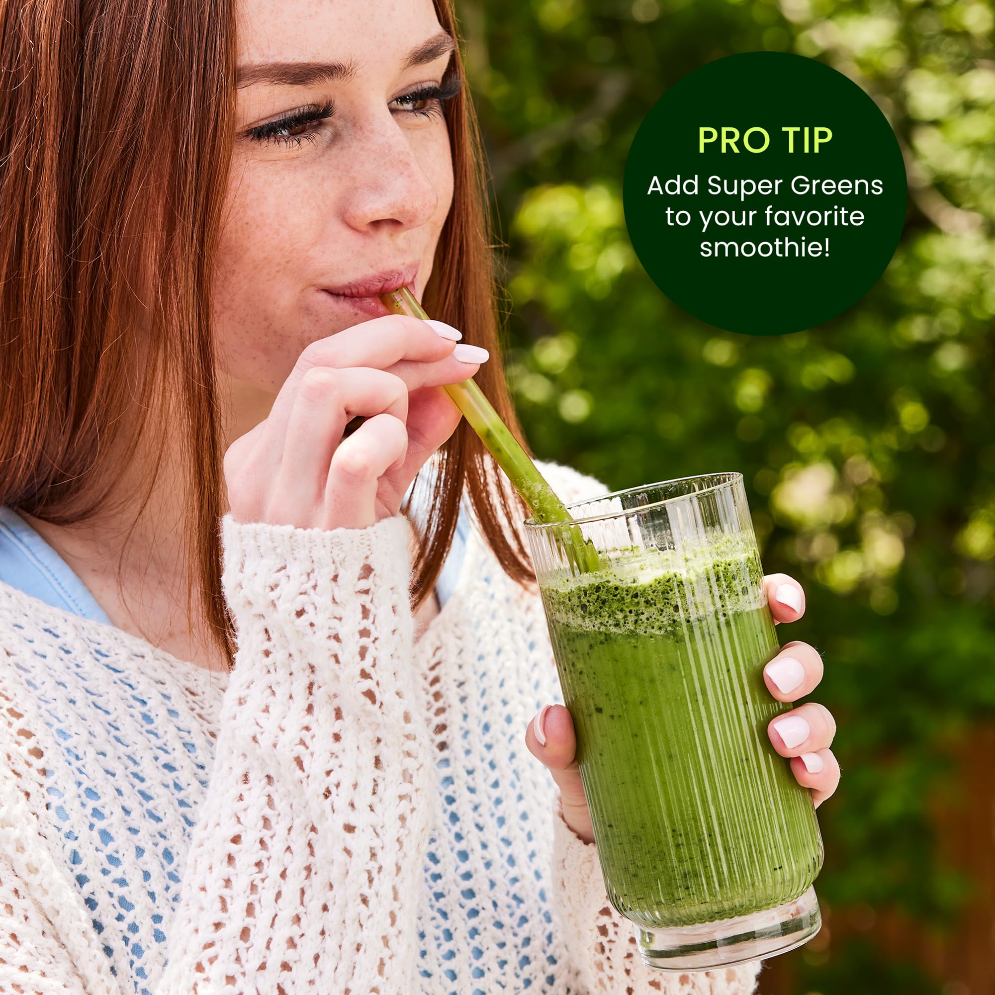 Original Mint flavor of LIVE IT UP Super Greens